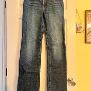 Wrangler Women's Dark Blue Flare Jeans